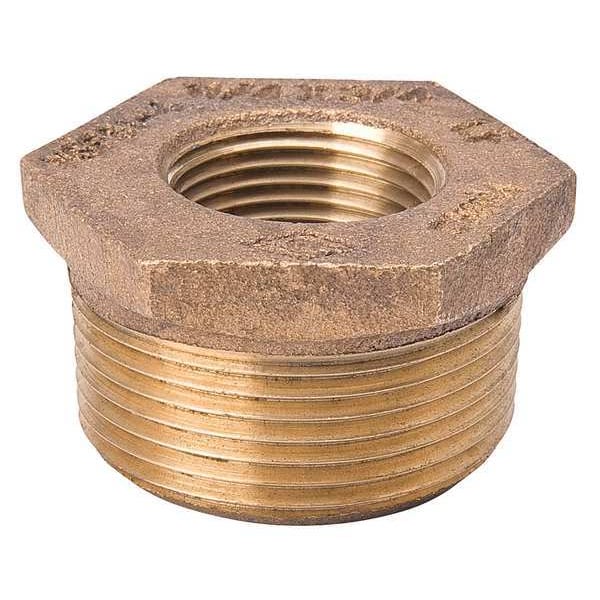 Brass Bushing, MNPT x FNPT, 3/8
