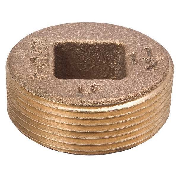 Brass Countersink Plug, MNPT, 2