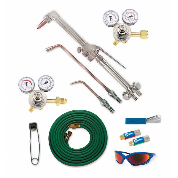 Heavy Duty Combination Torch Outfit, HBA-30 Series, Acetylene, Welds Up To 1/2 in