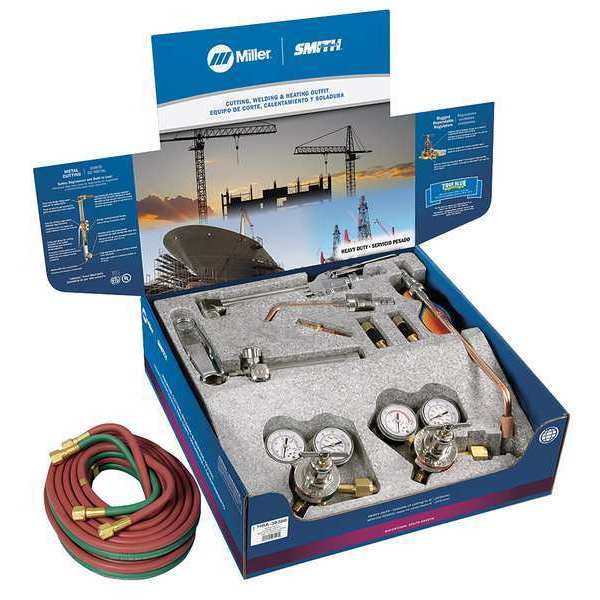 Heavy Duty Combination Torch Outfit, HBA-30 Series, Acetylene, Welds Up To 1/2 in
