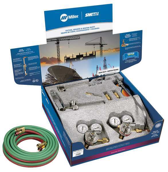 Heavy Duty Combination Torch Lp Outfit, HBA-30 Series, Natural Gas, Propane, Welds Up To 1/2 in
