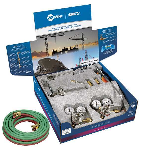 Heavy Duty Combination Torch Lp Outfit, HBA-30 Series, Natural Gas, Propane, Welds Up To 1/2 in