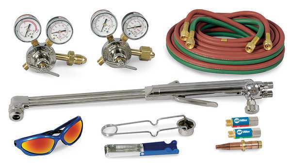 Heavy Duty Hand Torch Toolbox Outfit, HBAS Series, Acetylene