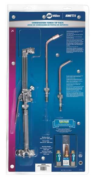 Combo Torch And Tip Kit, American Classic Series, Acetylene, Welds Up To 3/8 in