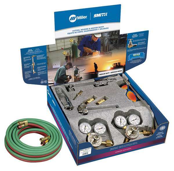 Medium Duty Combination Torch Lp Combination Outfit, MBA-30 Series, Natural Gas, Propane