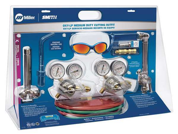 Gas Welding Outfit, ToughCut Series, Propane, Welds Up To 3/8 in