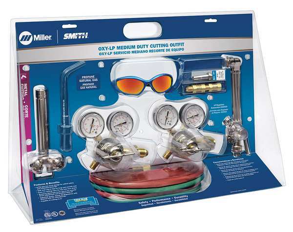 Gas Welding Outfit, ToughCut Series, Propane, Welds Up To 3/8 in