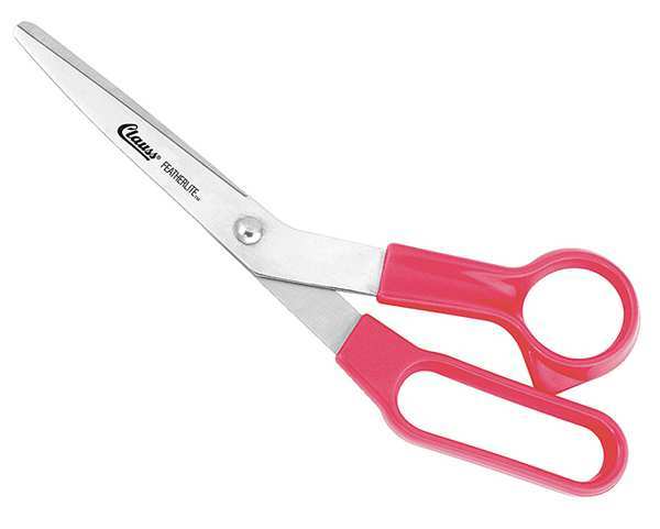 Shears, Bent, 8-1/2 In. L, Stainless Steel