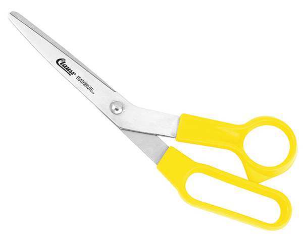 Shears, Bent, 8-1/2 In. L, Stainless Steel