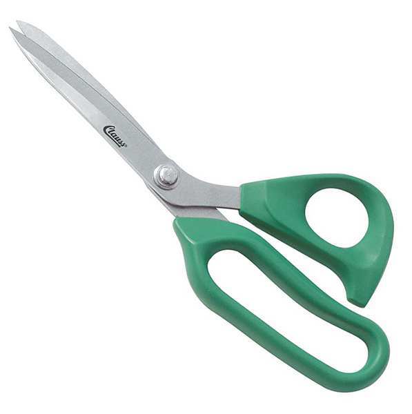 Shears, Bent, 9 In. L, Stainless Steel
