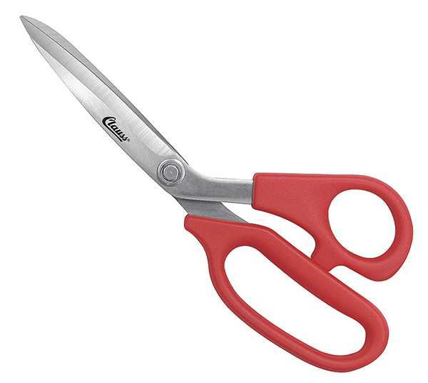 Shears, Bent, 8 In. L, Stainless Steel