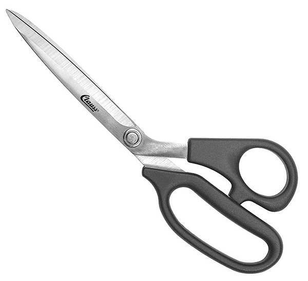 Shears, Bent, 9 In. L, Stainless Steel