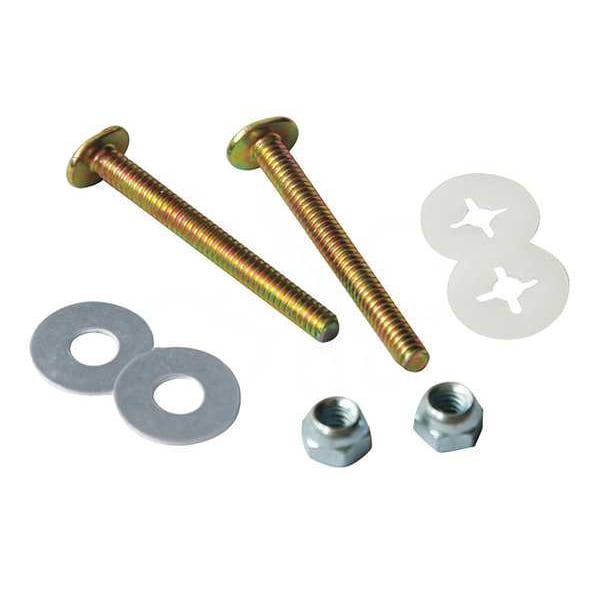 Bolt Set, Toilet, 1/4 x 2-1/4In