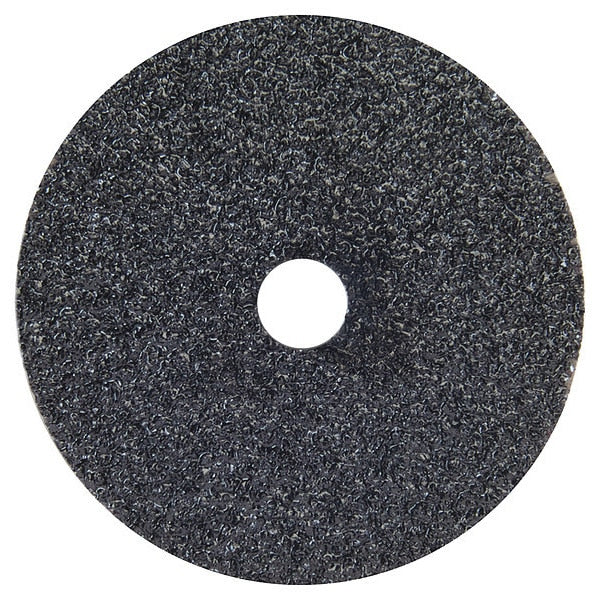 Fiber Disc, 4.5 In D, 80 G, PK10