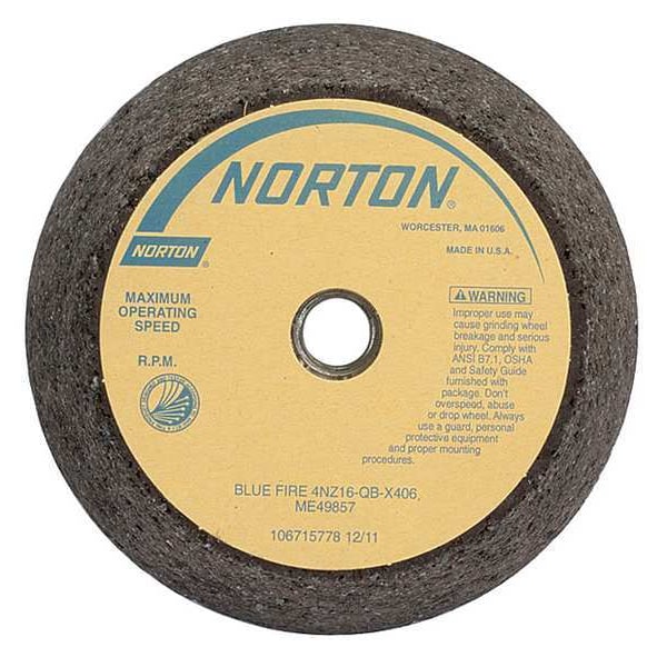 Flaring Cup Wheel, 6x4-3/4x2 In, 5/8-11