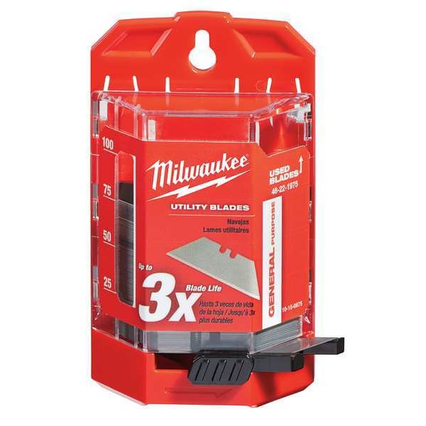 75 PC General Purpose Utility Blades w/ Dispenser