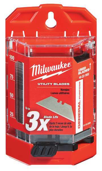 General Purpose Utility Blades with Dispenser (100-Piece)
