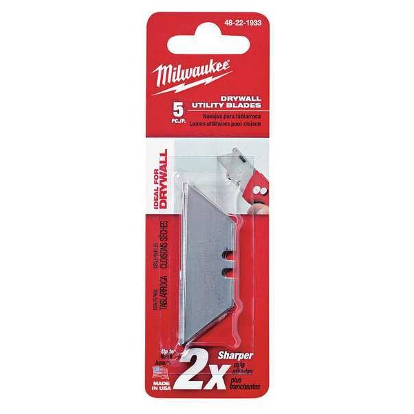 5 PC Drywall Utility Knife Blades