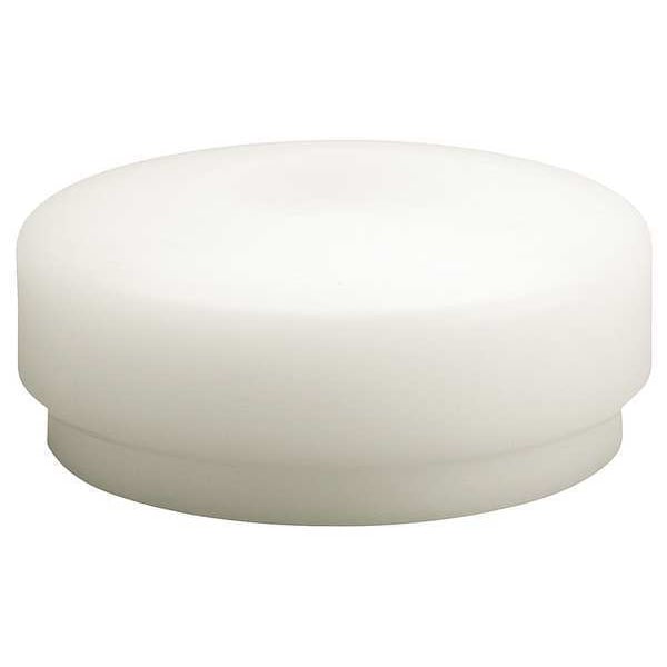 Hammer Tip, Hard, Nylon, White, 63/64 in