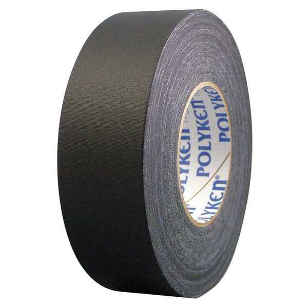 Gaffers Tape, 11.5 mil, 1.5 In, Black