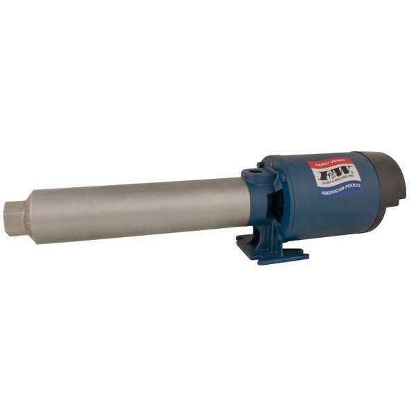 Multi-Stage Booster Pump, 2 hp, 208 to 240/480V AC, 3 Phase, 1 in NPT Inlet Size, 11 Stage