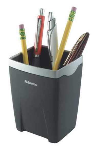 Pencil Cup, Black/Silver