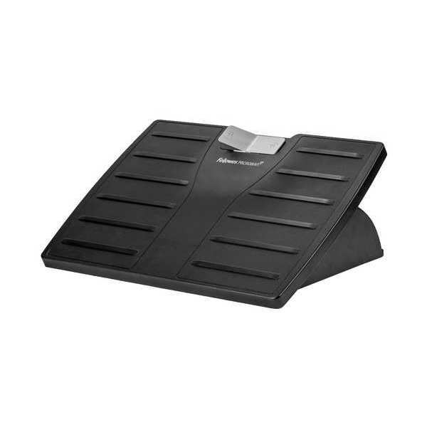 Adjustable Footrest with Microban, HPS Black/Silver