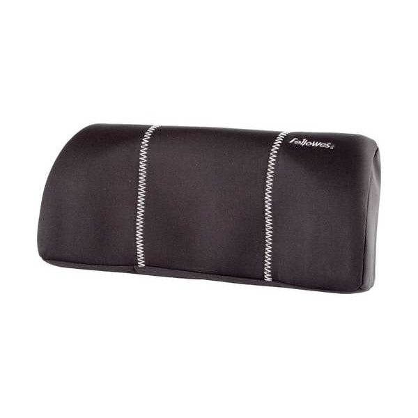Lumbar Back Support, Fabric/Foam/Nylon Black