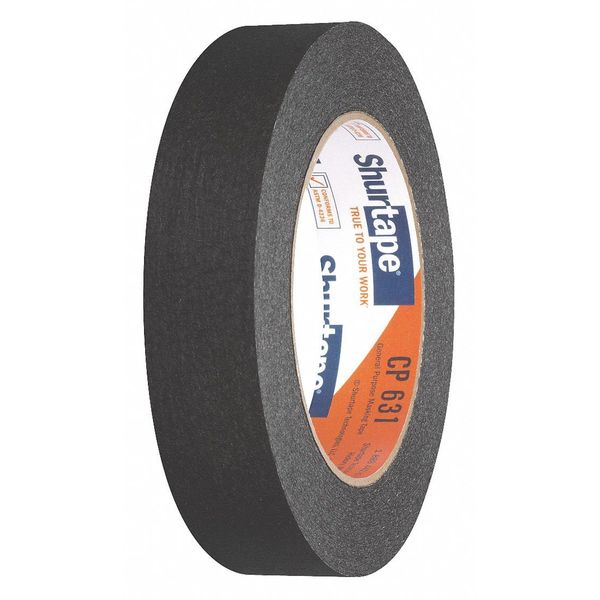 Masking Tape, Black, 24mm x 55m, PK36