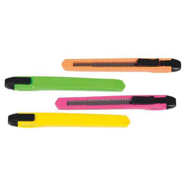 Snap-Off Utility Knife, Retractable, Snap-Off, Polystyrene