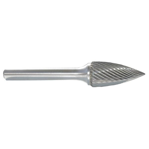 Carbide Bur, Pointed Tree, 3/16, 1/8 Shank