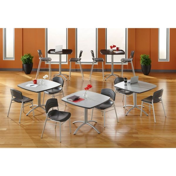 Round CafÃÂ©WorksÃ¢âÂ¢ Table, Walnut - 36