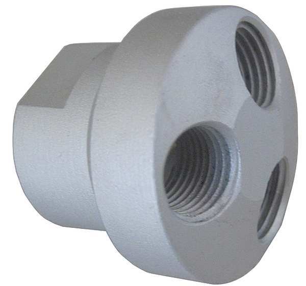 Air Gun Manifold, 3/8 FNPT Inlet/Outlet