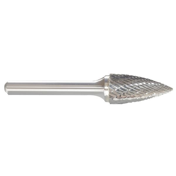 Carbide Bur, Pointed Tree, 3/16, 3/16 Shank