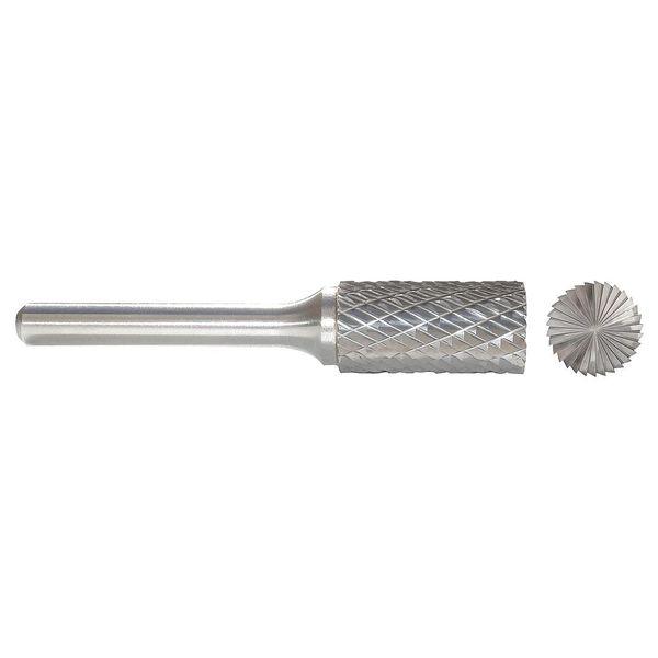 Carbide Bur, End Cut, 3/32 In, 1/8 Shank