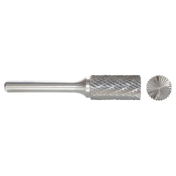 Carbide Bur, End Cut, 3/32 In, 1/8 Shank