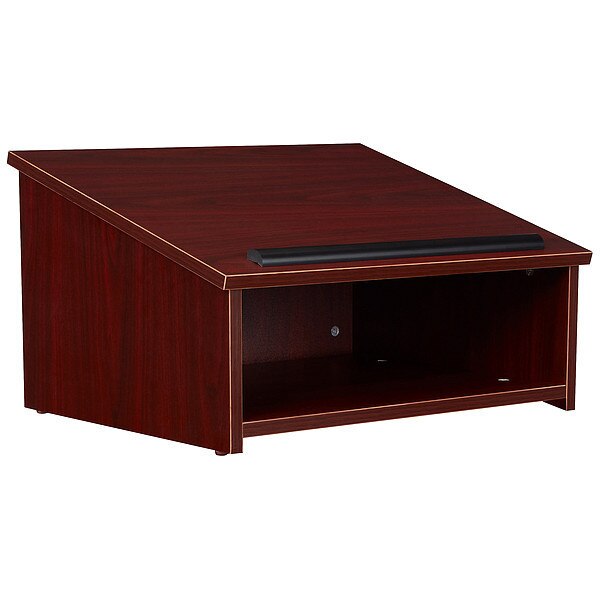 Tabletop Lectern, Mahogany, 13-3/4