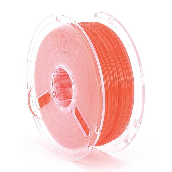 PolyLite PLA Translucent Red, 2.85mm 1kg Reel - Polymaker