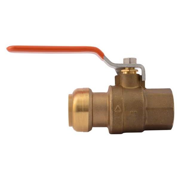 Ball Valve, DZR Brass, 1 in.sz.