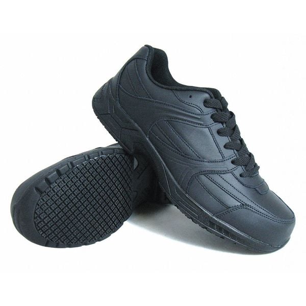 Men Jogger Shoe, Steel Toe, Blk, 4.5M, PR