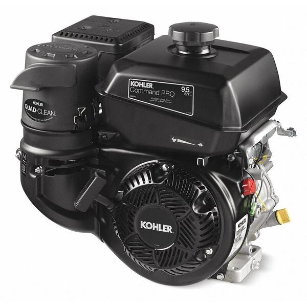 Gasoline Engine, Elec Strt, 9.5 HP, 1x3.49