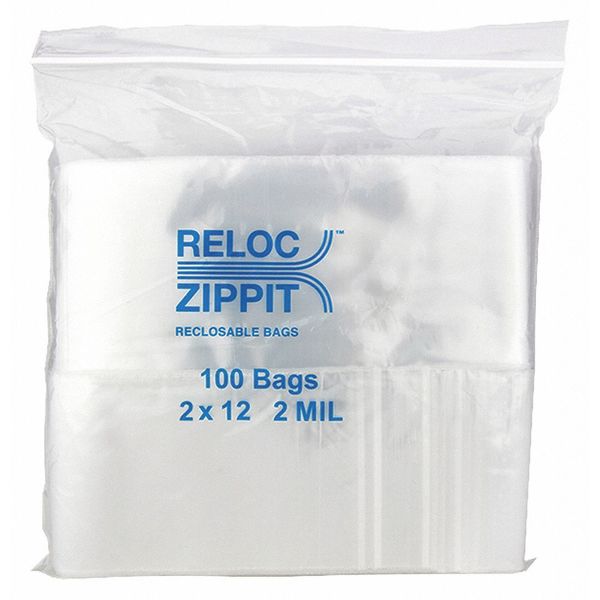 Reclosable Poly Bag 2-MIL, 2