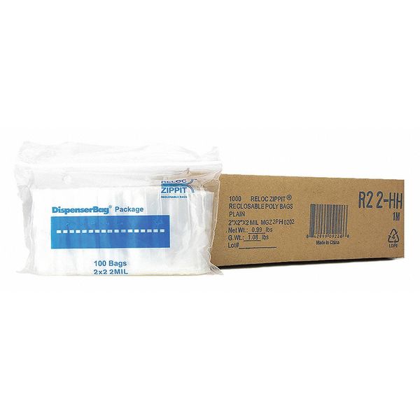 Reclosable Poly Bag 2-MIL, 2