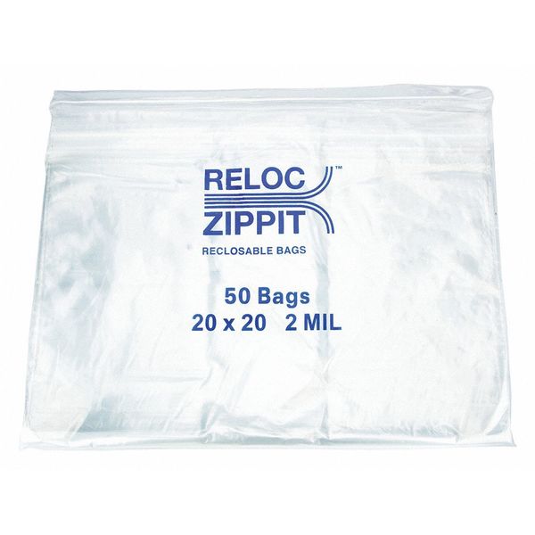 Reclosable Poly Bag 2-MIL, 20
