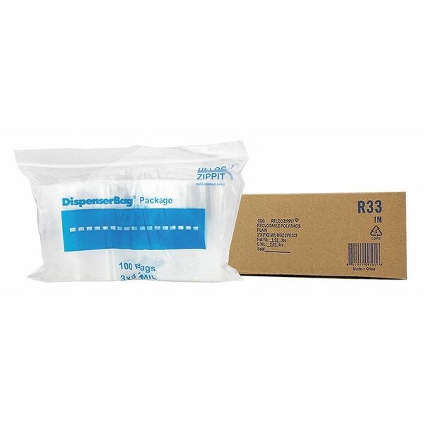 Reclosable Poly Bag 2-MIL, 3