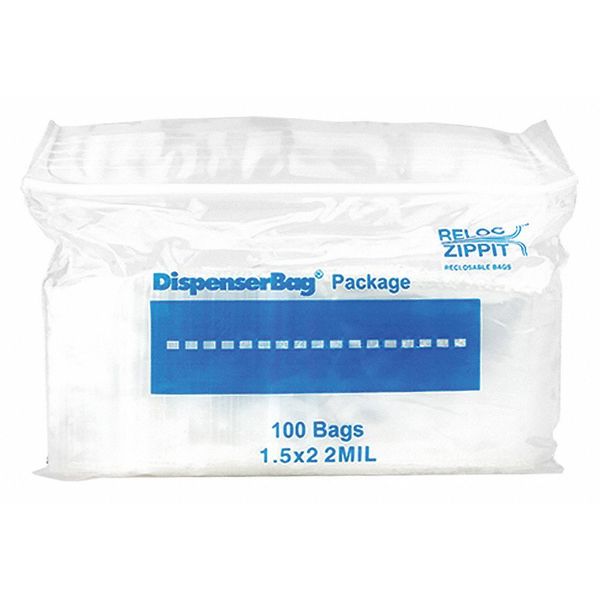 Reclosable Poly Bag 2-MIL, 1