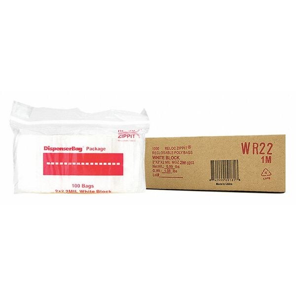 Reclosable Poly Bag 2-MIL, 2