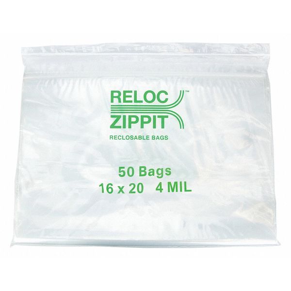 Reclosable Poly Bag 4-MIL, 16