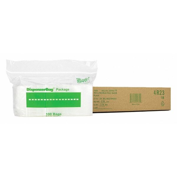 Reclosable Poly Bag 4-MIL, 2