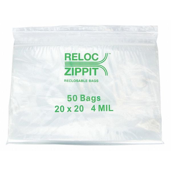 Reclosable Poly Bag 4-MIL, 20